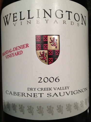 Wellington Vineyards Handal-Denier Vineyard Cabernet Sauvignon