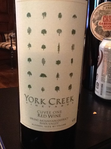 约克溪特酿1号干红York Creek Vineyards Cuvee One Red