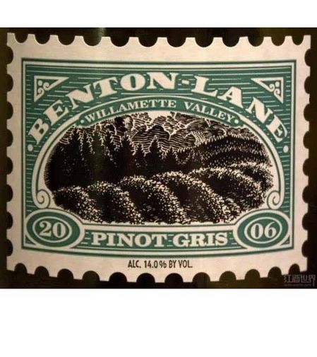 本顿巷灰皮诺干白Benton-Lane Pinot Gris