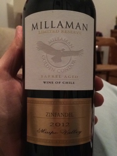 金鹰限量珍藏仙粉黛干红Millaman Limited Reserve Barrel Aged Zinfandel