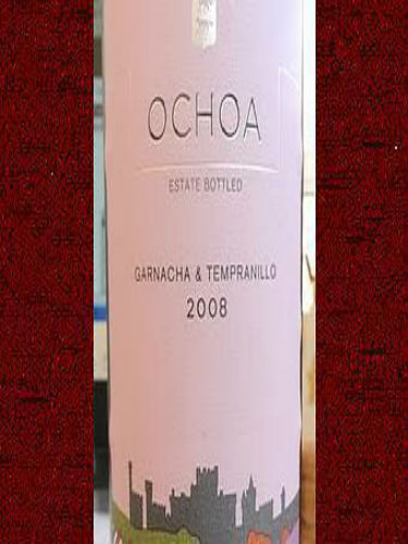 奥乔亚歌海娜-丹魄混酿干红Bodegas Ochoa Garnacha - Tempranillo Joven