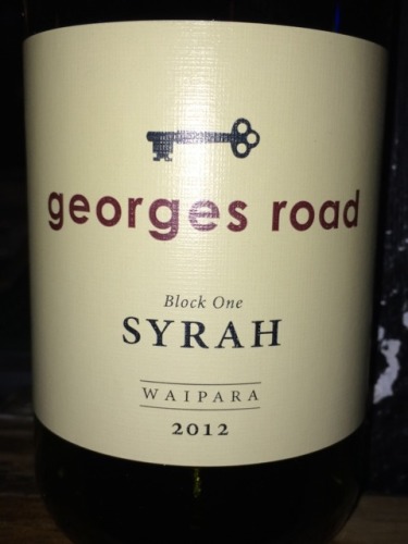 乔治路西拉干红Georges Road Syrah