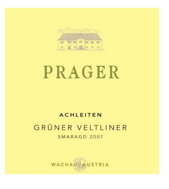 普拉格斯托克阿奇雷顿园绿维特利纳白Weingut Prager Smaragd Stockkultur Achleiten Gruner Veltliner