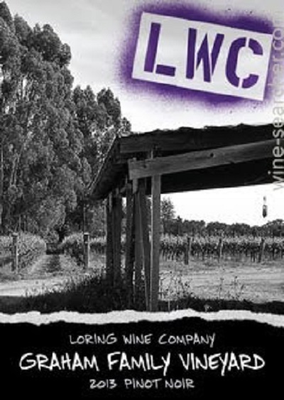 洛林LWC格拉哈姆家族园黑皮诺干红Loring Wine Company LWC Graham Family Vineyard Pinot Noir