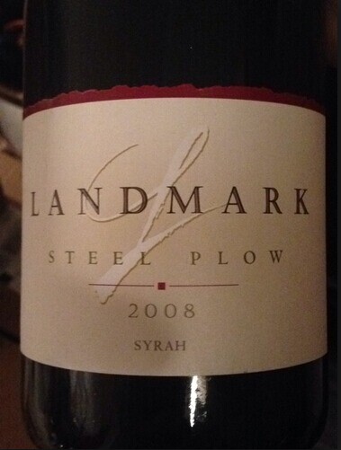 地标钢犁西拉干红Landmark Steel Plow Syrah