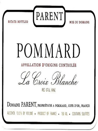 巴航白十字园干红Domaine Parent La Croix Blanche