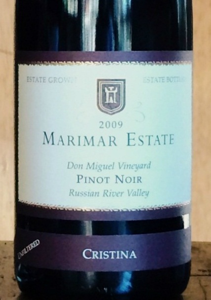 玛尔玛克里斯蒂娜黑皮诺干红Marimar Estate Cristina Pinot Noir