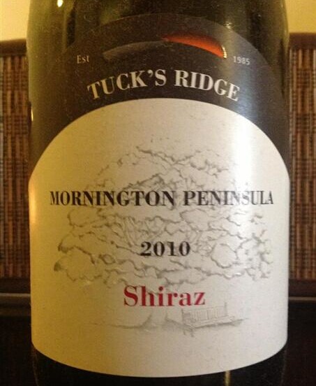 塔克山脊西拉干红Tuck's Ridge Shiraz