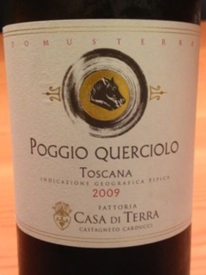 casa di terra poggio querciolo red blend (toscana)