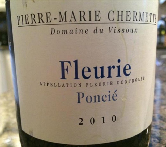 Pierre-Marie Chermette Domaine du Vissoux Fleurie Poncie