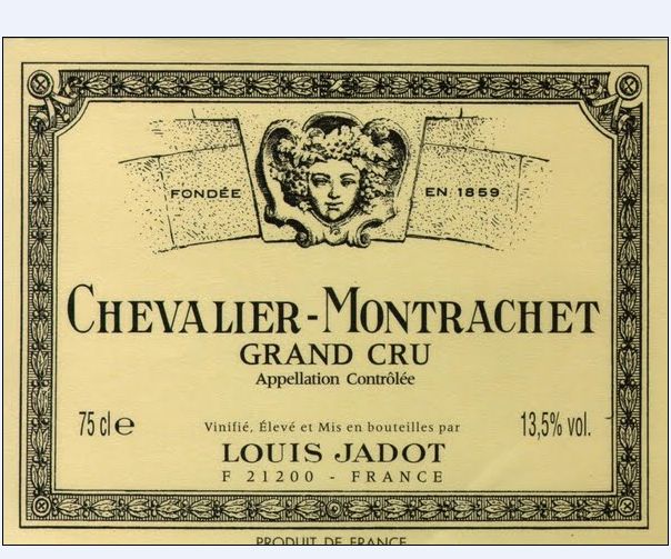 路易亚都蒙哈榭骑士园干白Louis Jadot Chevalier-Montrachet