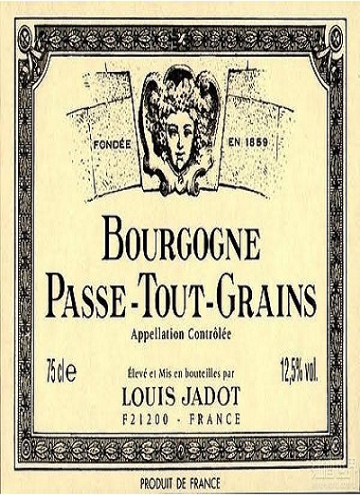 路易亚都帕塞图格兰干红Louis Jadot Bourgogne Passe-Tout-Grains