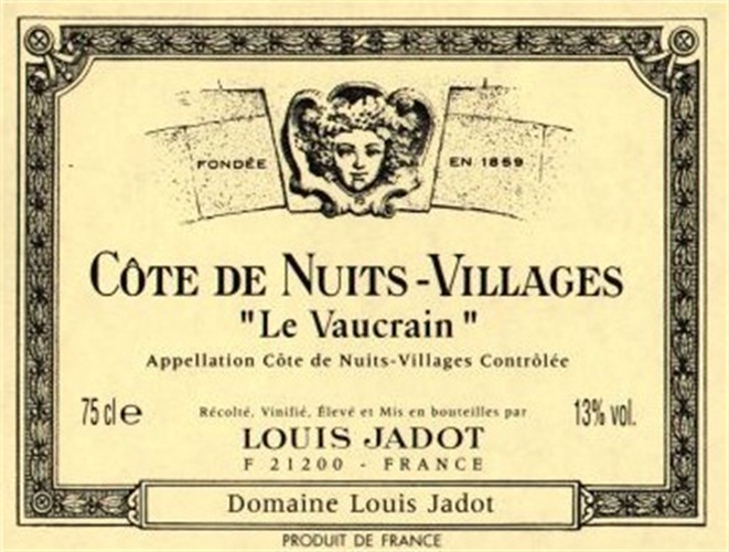 路易亚都沃克雷干红Louis Jadot Le Vaucrain Rouge