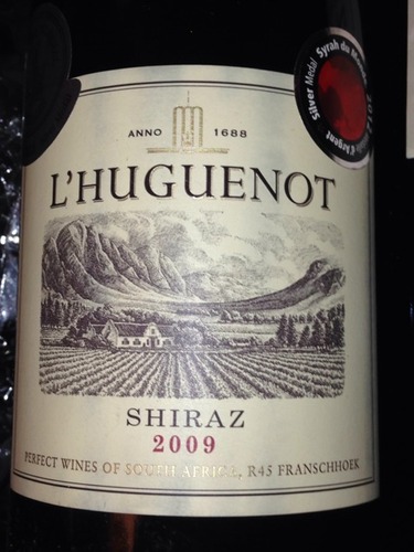 拉格诺设拉子干红L'Huguenot Shiraz