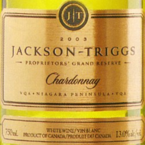 杰克逊瑞格庄主顶级珍藏霞多丽干白（欧肯纳根谷）Jackson-Triggs Proprietors' Grand Reserve Chardonnay