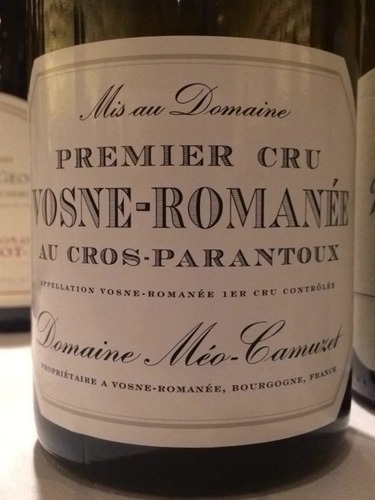 凯慕思庞兰顿一级园干红Domaine Meo-Camuzet Vosne-Romanee Au Cros Parantoux Premier Cru