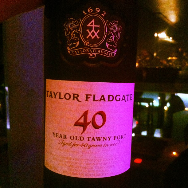 泰勒特选40年茶色波特酒Taylor Fladgate 40 year old Tawny Port