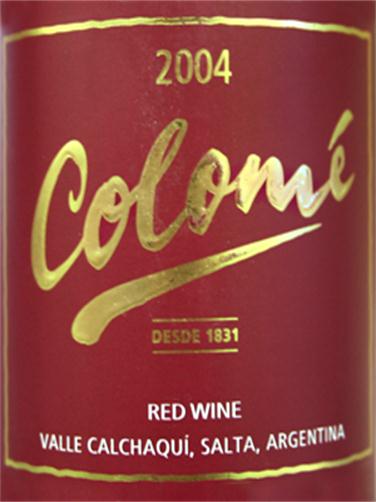 佳乐美酒庄干红Colome Red