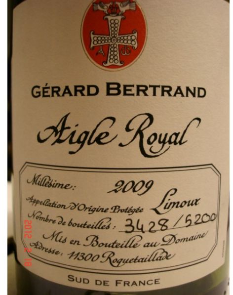 吉哈伯通艾格皇家利慕干白Gerard Bertrand Aigle Royal Limoux