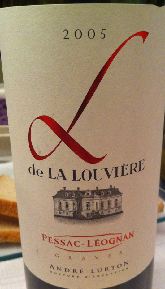 拉罗维耶酒庄副牌干红L de La Louviere