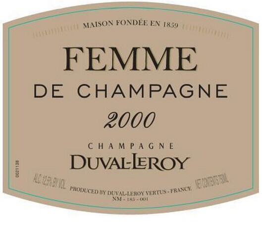 杜洛儿香妃香槟Champagne Duval-Leroy Femme de Champagne