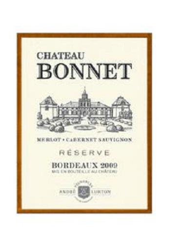 伯涅珍藏干红Vignobles Andre Lurton Chateau Bonnet Reserve Rouge