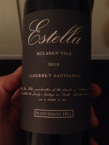 苏格兰人山埃斯特拉赤霞珠干红Scotchmans Hill Estella Cabernet Sauvignon