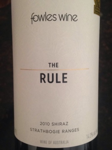 福尔斯王者西拉干红Fowles Rule Shiraz