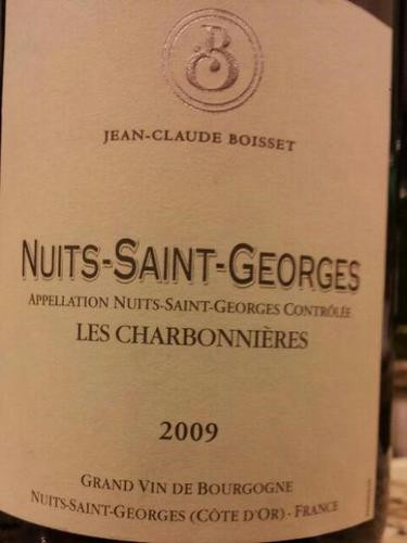 波塞特尼伊特圣若尔热莱斯查本尼勒斯干红Jean-Claude Boisset Nuits-Saint-Georges Les Charbonnieres