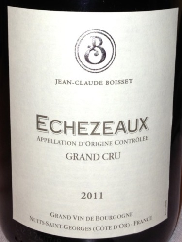 波塞特依瑟索特级园干红Jean-Claude Boisset Echezeaux Grand Cru