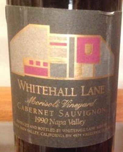 白宫道茉莉索利园赤霞珠干红Whitehall Lane Morisoli Vineyard Cabernet Sauvignon