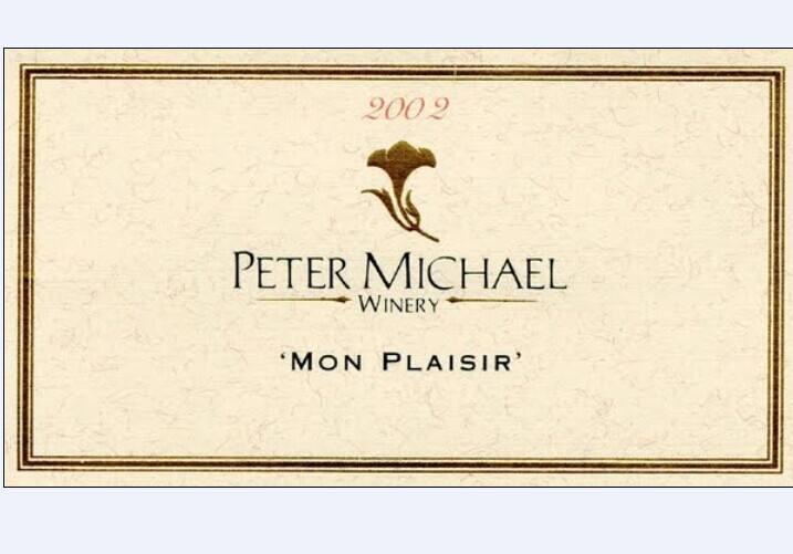 彼特麦克欢乐霞多丽干白Peter Michael Winery Mon Plaisir Chardonnay