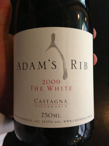 格奈金屋藏娇干白Castagna Adam's Rib The White