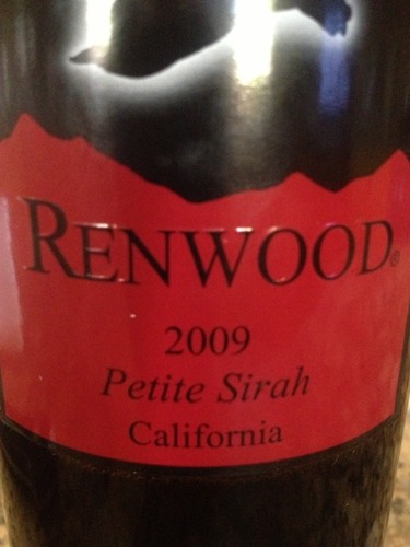 红杉小西拉干红Renwood Petit Sirah