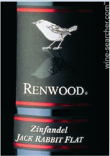 红杉杰克兔仙粉黛干红Renwood Jack Rabbit Flat Zinfandel