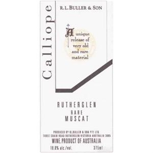 卡铂珍藏加度Buller Calliope Rutherglen Rare Liqueur Muscat