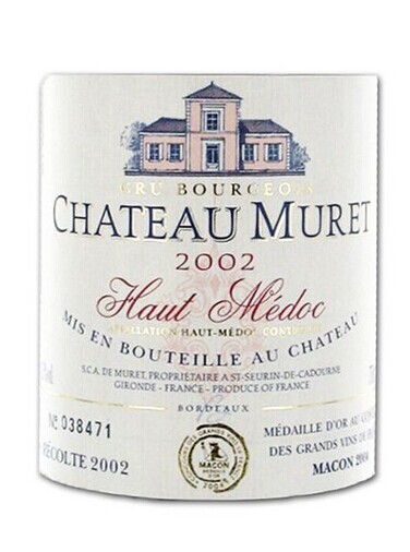 穆莱酒庄干红Chateau Muret