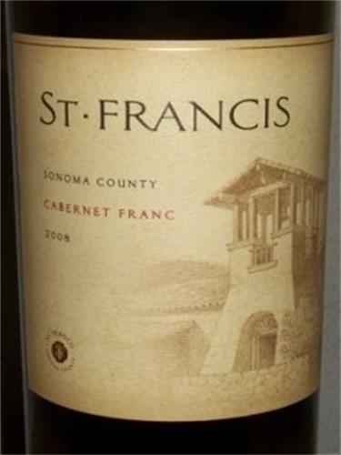 圣弗朗西丝品丽珠干红St Francis Cabernet Franc