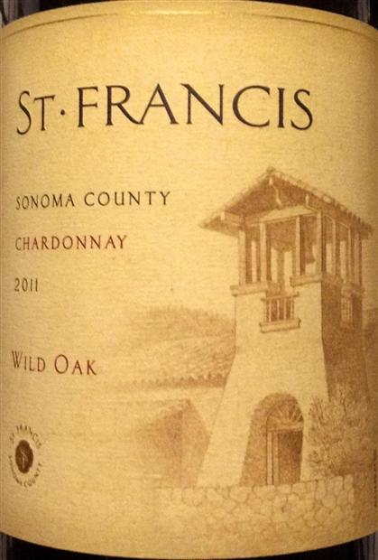 圣弗朗西丝野橡树霞多丽干白St. Francis Wild Oak Chardonnay