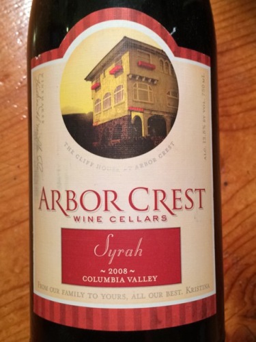 阿博库瑞西拉干红Arbor Crest Syrah