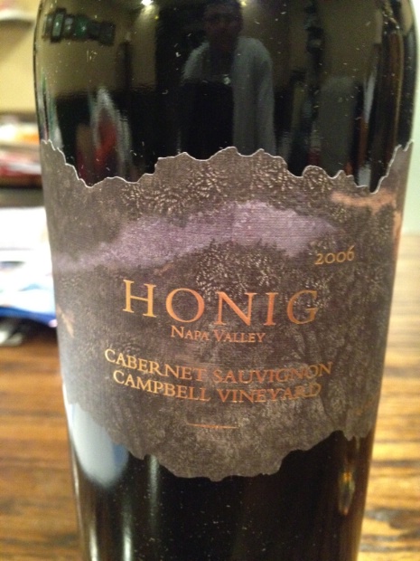 鸿宁酒庄坎贝尔园赤霞珠干红Honig Vineyard Cabernet Sauvignon Campbell Vineyard