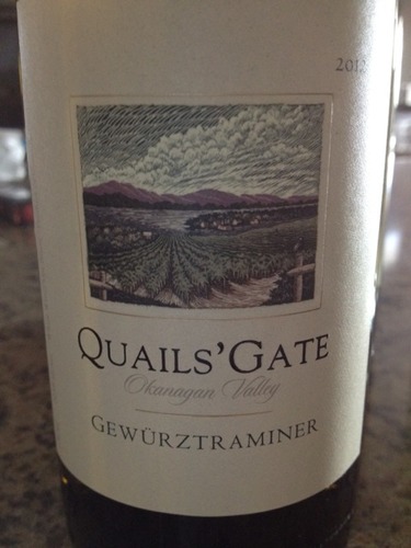 魅尔斯堡琼瑶浆干白Quails’ Gate Gewurztraminer