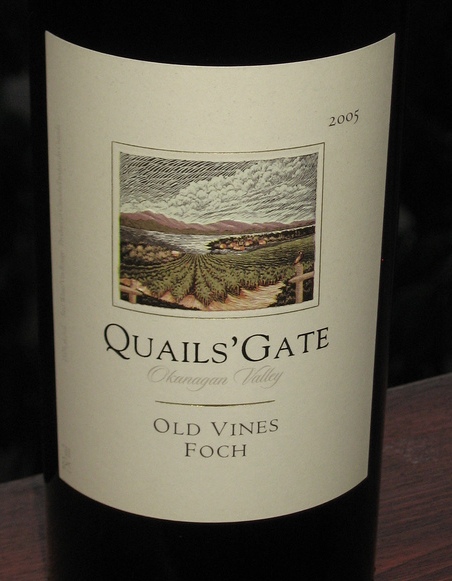 魅尔斯堡老树福煦 干红Quails’ Gate Old Vines Foch