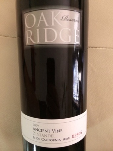 豪客珍藏老藤仙粉黛干红Oak Ridge Winery Reserve Ancient Vine Zinfandel