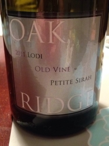 豪客老藤小西拉干红Oak Ridge Winery Old Vine Petite Sirah