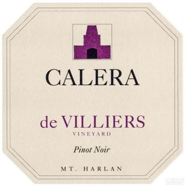 卡勒拉维利尔斯园黑皮诺干红Calera de Villiers Vineyard Pinot Noir