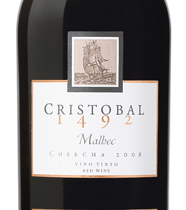 克里斯多巴1492系列马尔贝克干红Bodega Don Cristobal 1492 Malbec