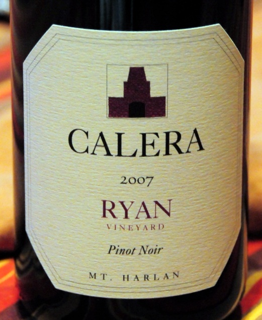 卡勒拉瑞恩园黑皮诺干红Calera Ryan Vineyard Pinot Noir