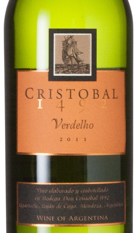 克里斯多巴1492系列华帝露干白Bodega Don Cristobal 1492 Verdelho