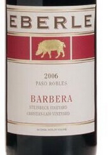 埃贝尔巴贝拉干红Eberle Barbera